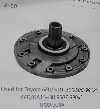 Bơm hộp số xe nâng Toyota