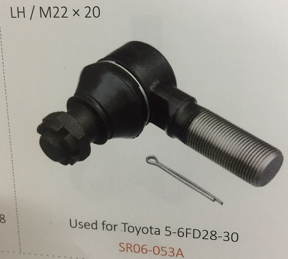 Tay điều khiển hệ thống lái xe nâng Toyota
