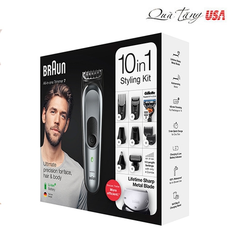 Tông Đơ Đa Năng Braun 10 In 1 Styling Kit