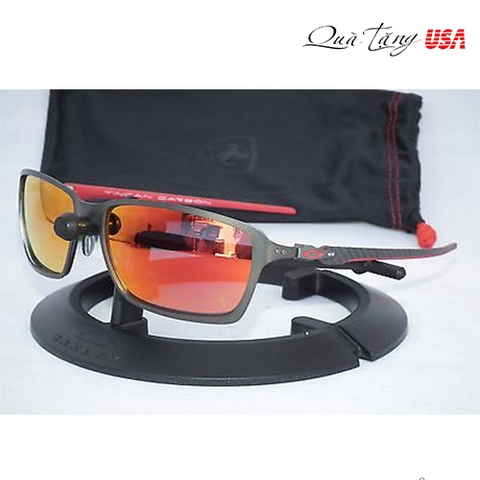 Kính Nam - Oakley Men's Tincan Carbon Iridium Rectangular Sunglasses