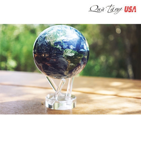 Qủa cầu Mova globe earth with clouds Trái đất, nhìn từ vệ tinh NASA