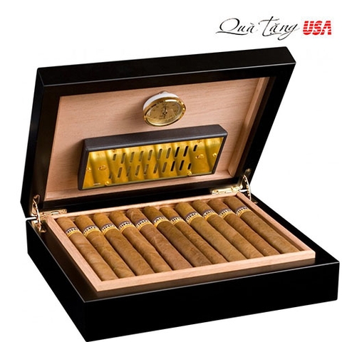 Hộp giữ ẩm cigar 30 điếu - Adorini Humidor Torino - Deluxe