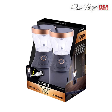 Đèn cắm trại  Duracell LED Lanterns 1000 Lumens bộ 2 cái.