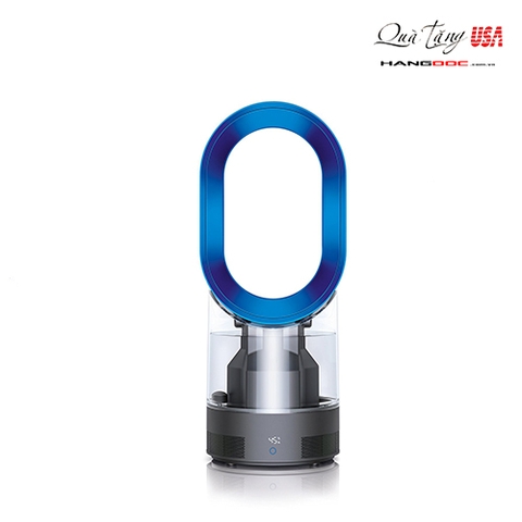 Quạt không cánh tạo ẩm sương mù Dyson AM10 Humidifier, Iron/Blue