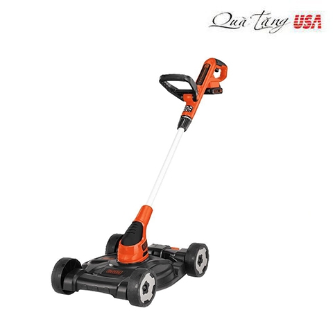 Máy cắt cỏ sân vườn BLACK+DECKER 3-in-1 Lawn Mower, String Trimmer and Edger, 12-Inch.