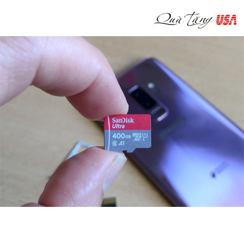 Thẻ nhớ siêu nhỏ bộ nhớ cực lớn 400gb SanDisk 400GB Ultra microSDXC UHS-I card