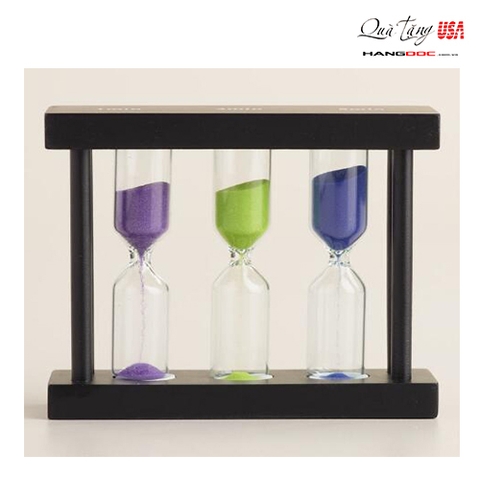 Đồng hồ cát canh giờ pha trà - One, Three and Five Minute Sand Tea Timer