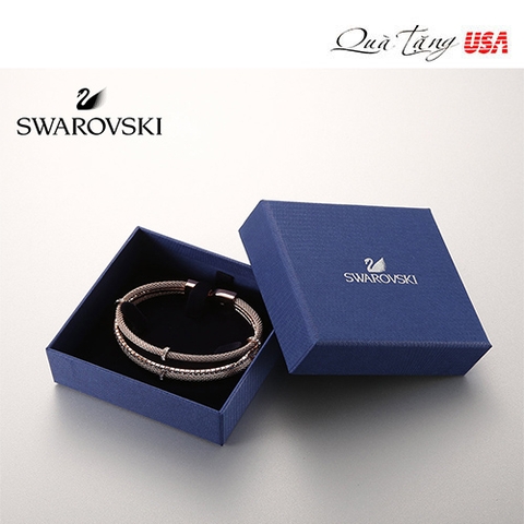 Swarovski Jewellery Ladies' PVD rose plating Gate Bracelet Read