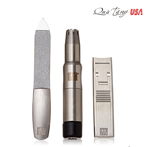 Bộ làm móng tay và cắt lông mũi của Đức - Zwilling J.A. Henckels Twinox Emblem Brown
