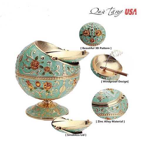 Gạt tàn thuốc lá Cao cấp Kẽm hợp kim Ashtray