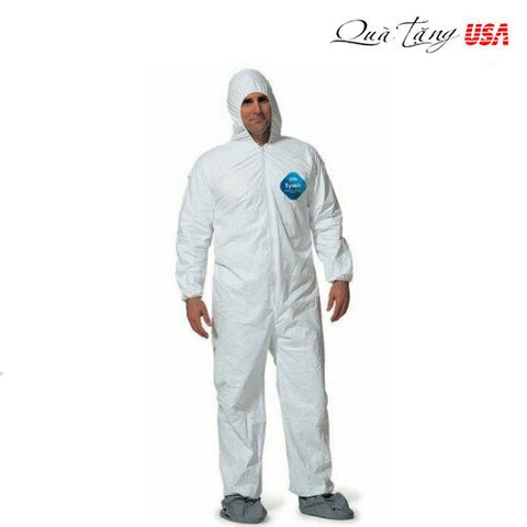 BỘ ÁO LIỀN QUẦN BẢO HỘ COVERALL DUPONT TYVEK