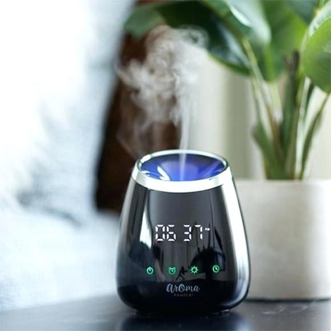 Bộ khuếch tán tinh dầu có đồng hồ Aroma Alarm Clock Diffuser