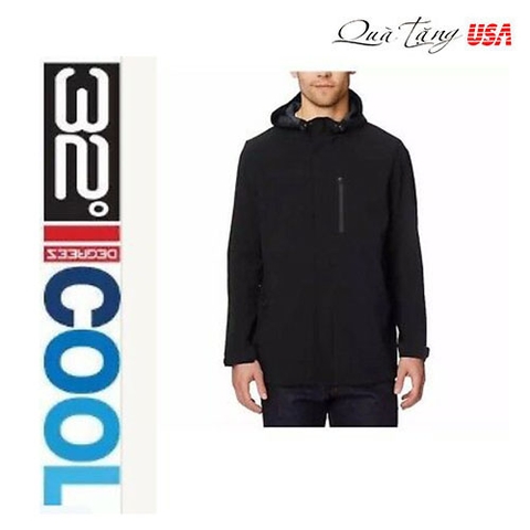 Aó mưa siêu nhẹ chống nóng thời trang 32 Degrees Men's Weatherproof Rain Jacket