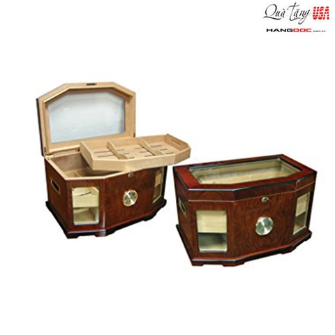 Hộp đựng cigar 300 điếu Prestige High Gloss Lacquer Humidor