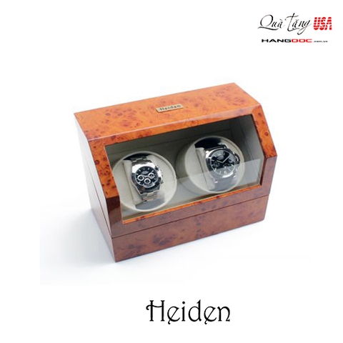 Hộp đựng đồng hồ cơ Heiden double watch winder