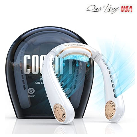 Quạt đeo cổ và làm lạnh/ TORRAS Coolify  Portable Air Conditioner Neck Fan.