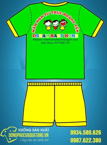 Đồng phục mầm non cho các bé tung tăng tới trường mỗi ngày