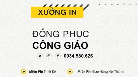 Quy Trình Sản Xuất Áo Thun Đồng Phục Giới Trẻ Công Giáo