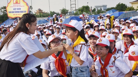 Áo Thiếu Nhi Thánh Thể - Đồng Phục Chất Lượng Với Chất Liệu Vải Lon Mỹ Cao Cấp