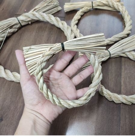Vòng rơm Shimenawa trang trí Tết Nhật (chỉ vòng rơm)