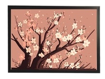 Khung tranh A4 ảnh ép plastic