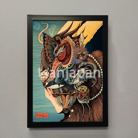 Khung tranh A4 không mặt kính ảnh ép plastic