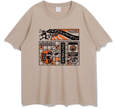 Áo Thun Nam hoạ tiết Nhật