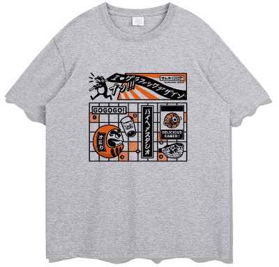 Áo Thun Nam hoạ tiết Nhật