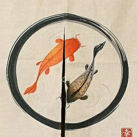 Màn noren Nhật 60x70