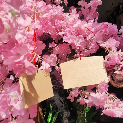 Bảng Gỗ Ema Nhật 2 mặt trơn dùng viết nguyện vọng truyền thống Nhật