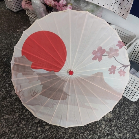 Ô dù vải phong cách Nhật