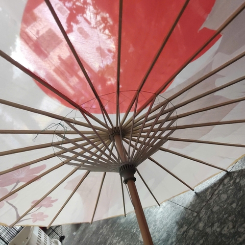 Ô dù vải phong cách Nhật