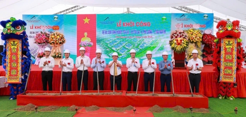 KHỞI CÔNG DỰ ÁN CỤM CÔNG NGHIỆP YÊN LẠC HUYỆN PHÚ LƯƠNG