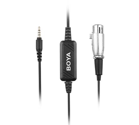 Boya BY-BCA6 <XLR to 3.5mm Plug Microphone Cable>