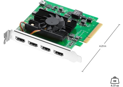 Blackmagic Decklink Quad​ HDMI Recoder