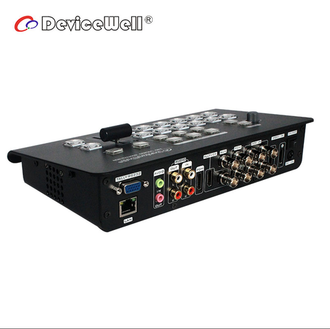 HDS7106 Bộ Chuyển Đổi Âm Thanh AV Di Động Tất Cả Trong Một 6 Kênh Bộ Chuyển Đổi Sản Xuất Video HD SDI