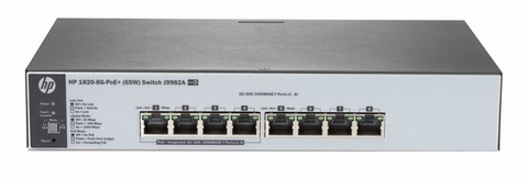 Switch HP 1820-8G-PoE+ J9982A