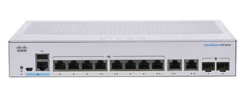 Thiết bị mạng Cisco CBS250-8T-E-2G-EU