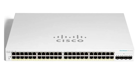 Thiết bị mạng Cisco CBS220-48FP-4X-EU