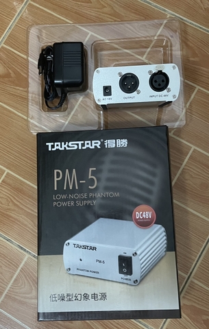 Nguồn Phantom Micro Takstar PM-5