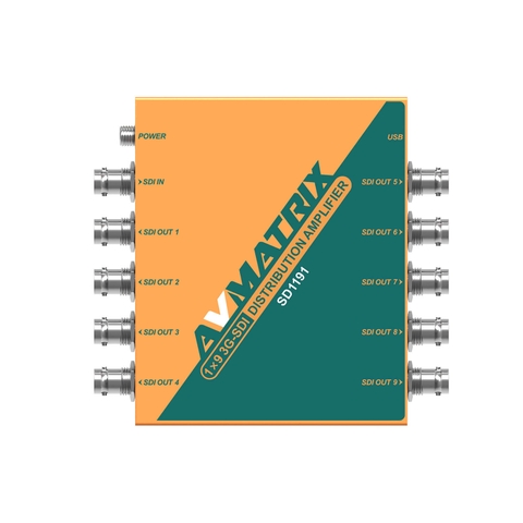 Bộ chia tín hiệu SDI  Avmatrix SD1191  (1 ra 9)