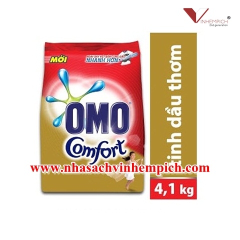 Bột Giặt OMO Comfort Tinh Dầu Thơm (4.1kg)