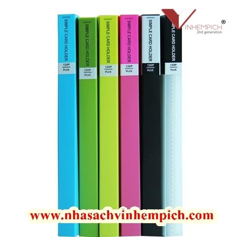 SỔ ĐỰNG DANH THIẾP Card Holder Handy Plus A5-120P