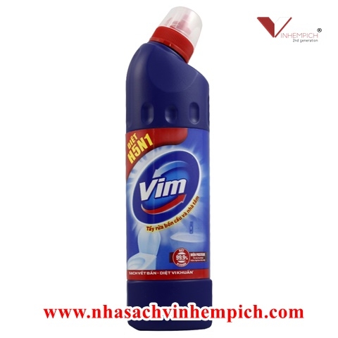 Nước tẩy rửa toilet Vim đậm đặc 900ml