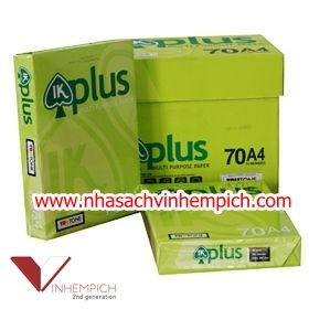 GIẤY A4 IK PLUS 70 GSM