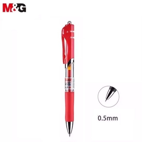 Bút nước M&G K35 0.5mm (Bút gel)-Màu đỏ