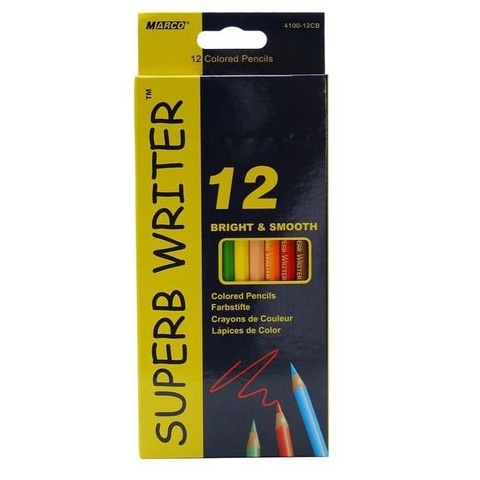 Bút chì màu Marco Superb Writer 4100-12CB 12 màu