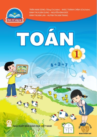 Sách - Toán Lớp 1 - Chân trời sáng tạo