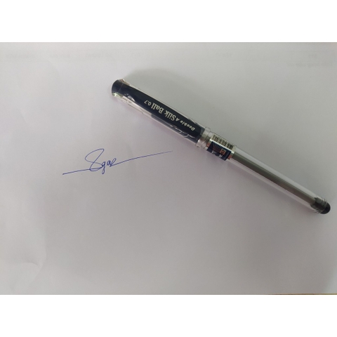 Bút bi Silk Ball Pen ngòi 0.7mm mực xanh