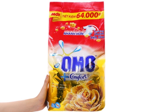 Bột Giặt OMO Comfort Tinh Dầu Thơm 5.5kg